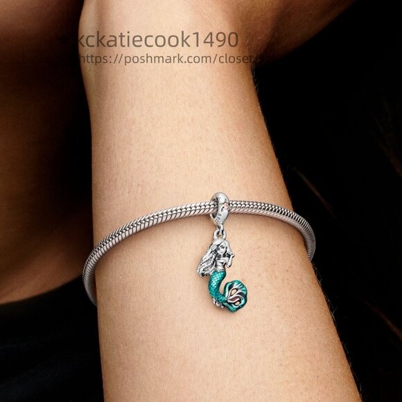 Pandora Disney The Little Mermaid Ariel Dangle Charm - Picture 4 of 5